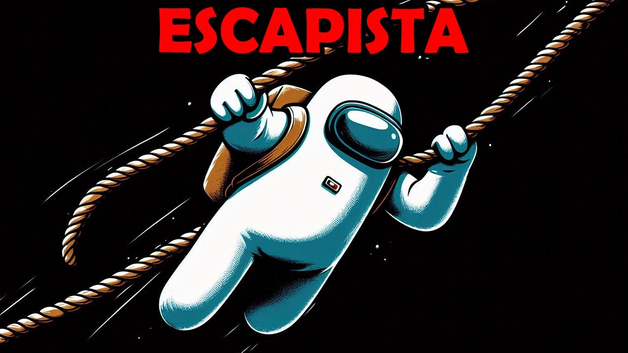 Virei o ESCAPISTA IMPOSTOR e POSSO ESCAPAR PARA FUGIR no Among Us