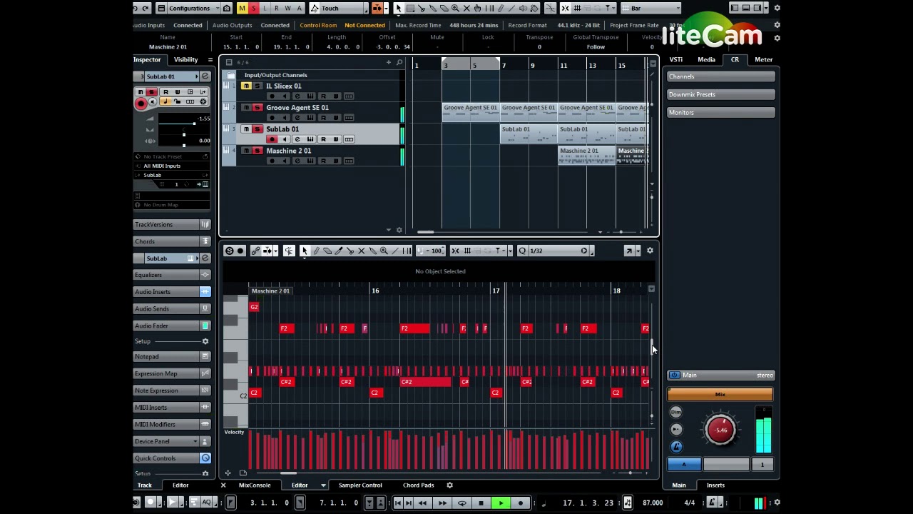 Beatmaking - Sliced choir trap beat - Groove Agent Audio Slicing