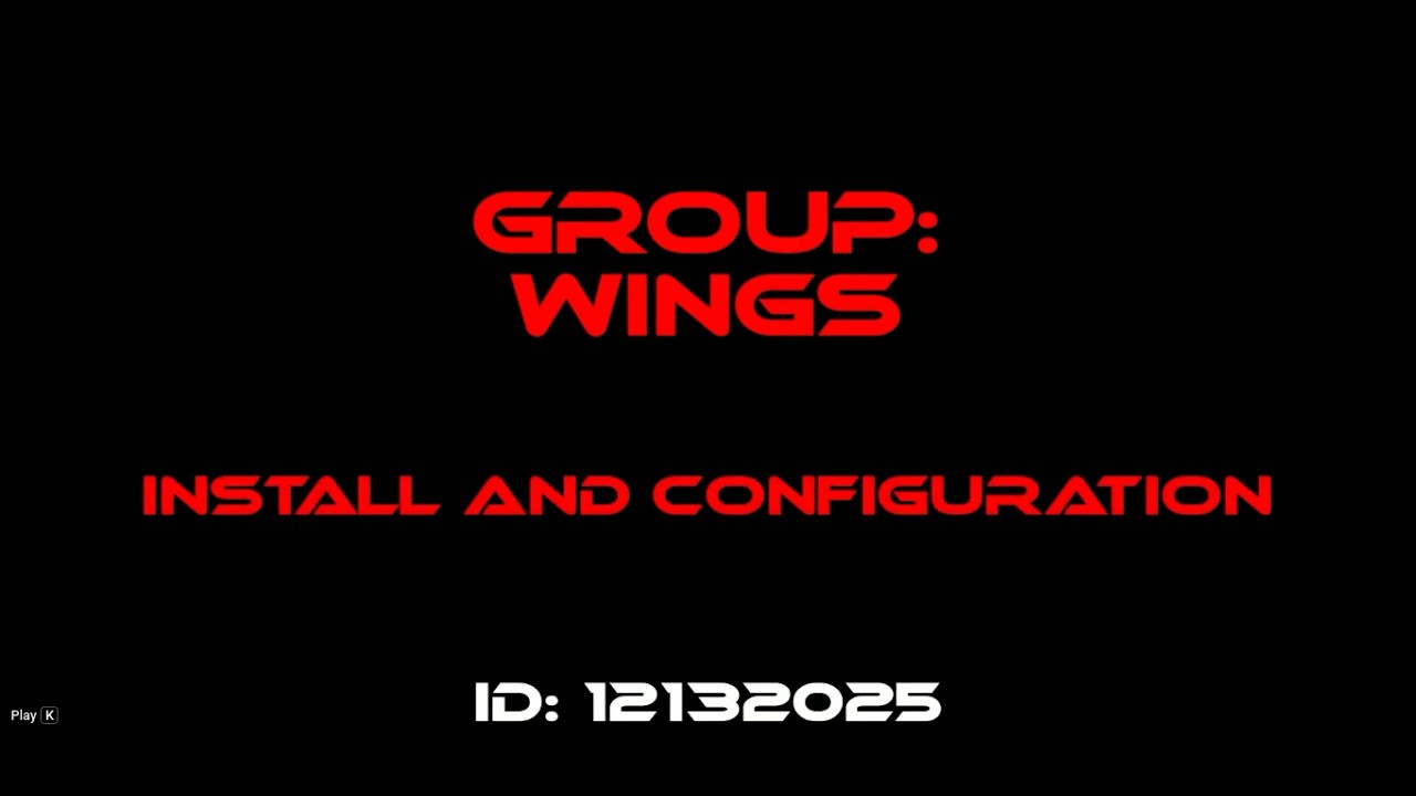 12132025 Badland Build Wing Installation/Configuration