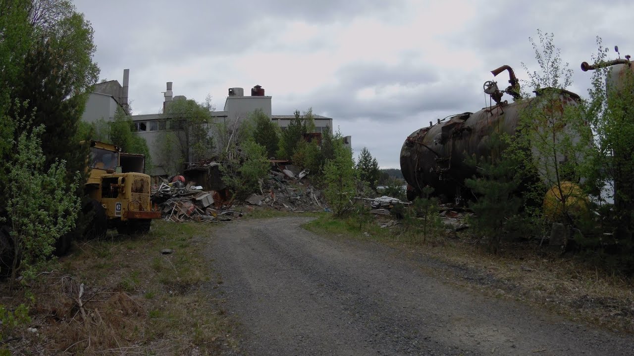 Abandoned Kammerfos Bruk Huge Factory