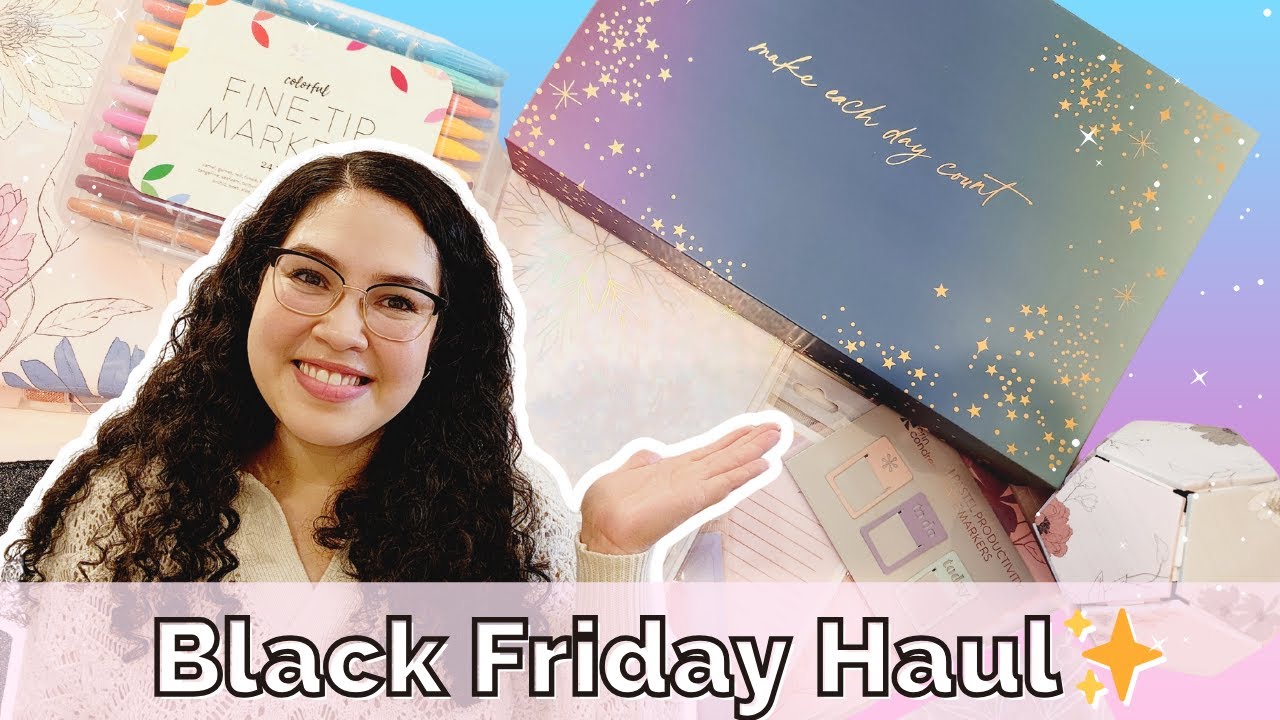Erin Condren Black Friday Sale Haul | All The Planner Goodies!