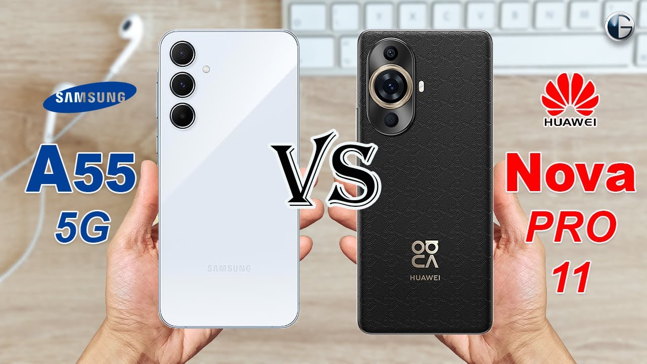 SAMSUNG A55 vs HUAWEI NOVA 11 PRO || Full Specs Comparison