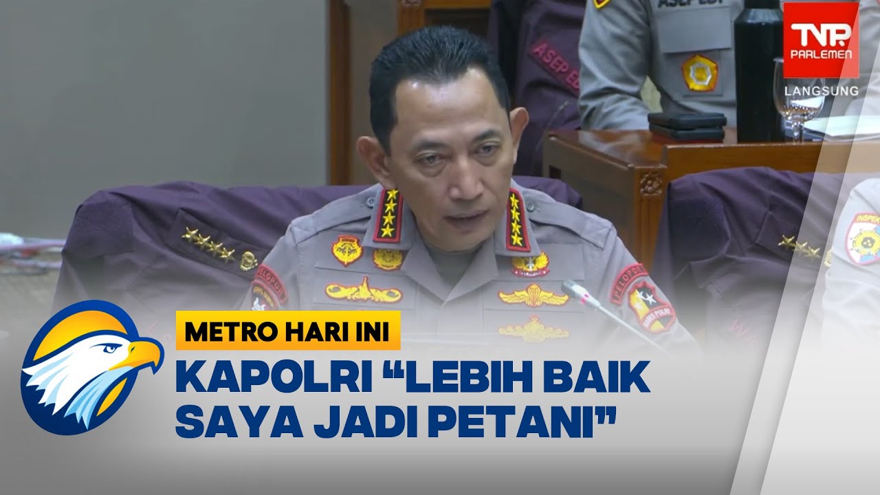 Kapolri Tegas Tolak Wacana Polri di Bawah Kementerian - [Metro Hari Ini]