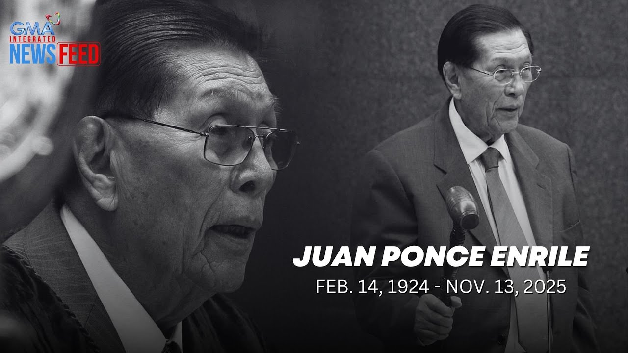 Juan Ponce Enrile, pumanaw sa edad na 101 | GMA Integrated Newsfeed