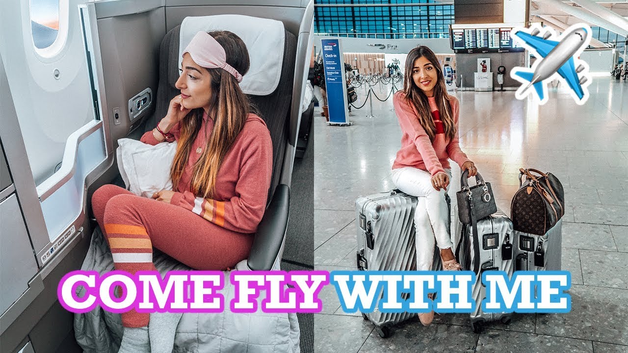 COME FLY WITH ME! My Flight Routine | Amelia liana