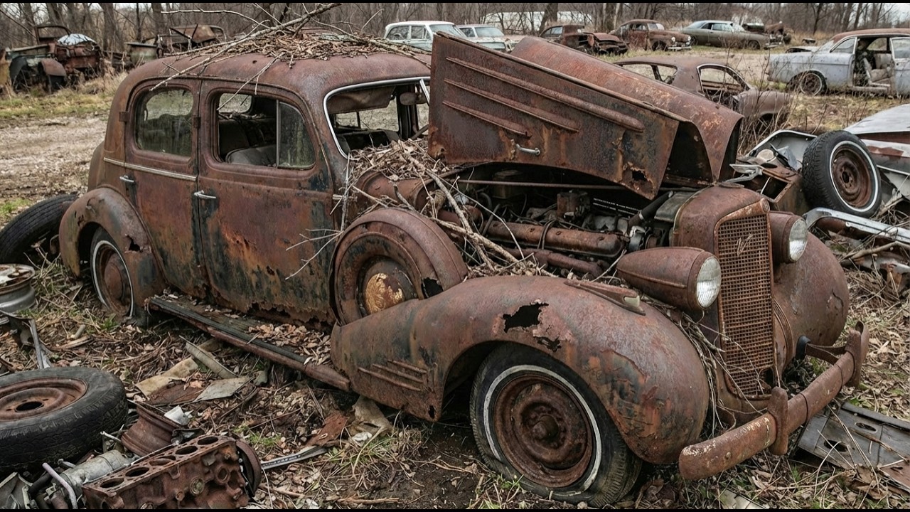 ASMR Car Restoration! Full Restoration of a1930s Cadillac V16 Series 452 from Total Disrepair to New