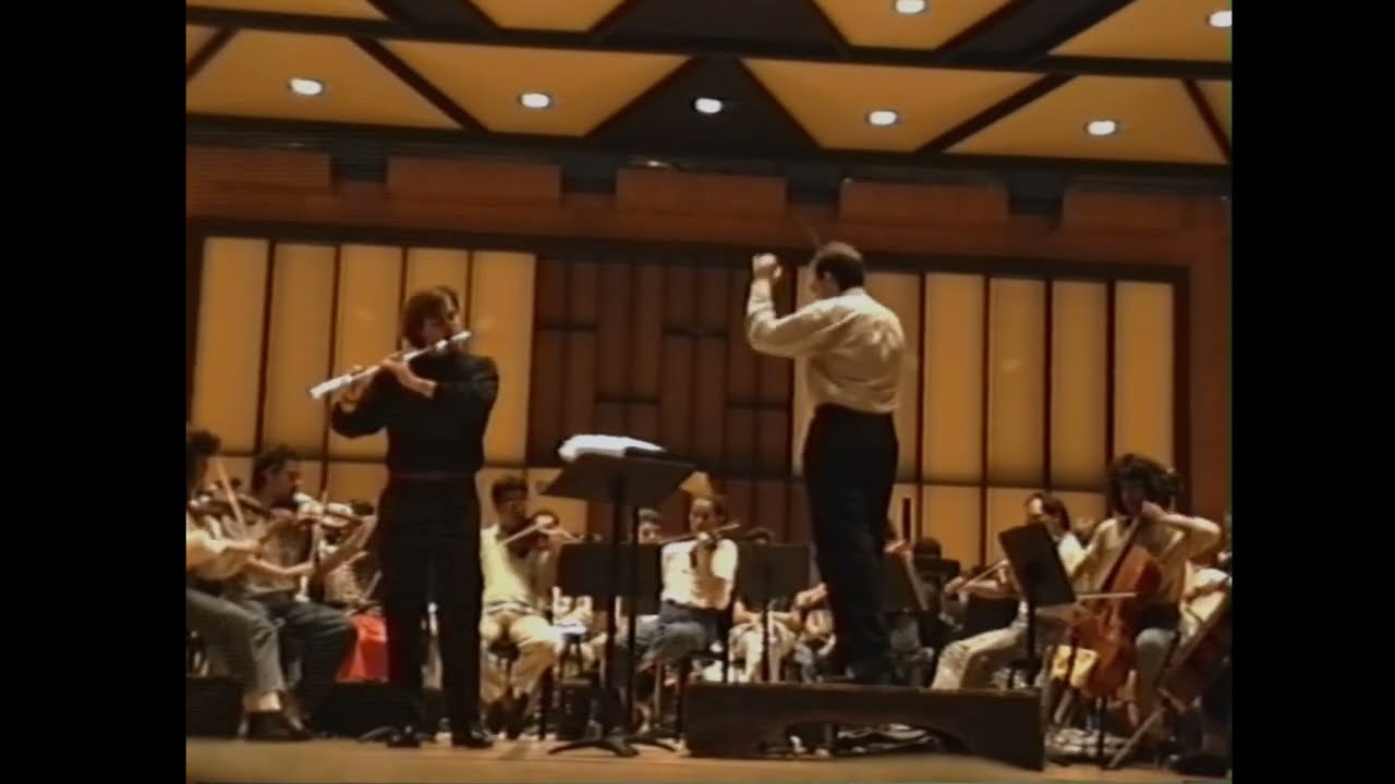 Andrea Griminelli plays Khachaturian's Flute Concerto 2.Mvt. Adagio in D major