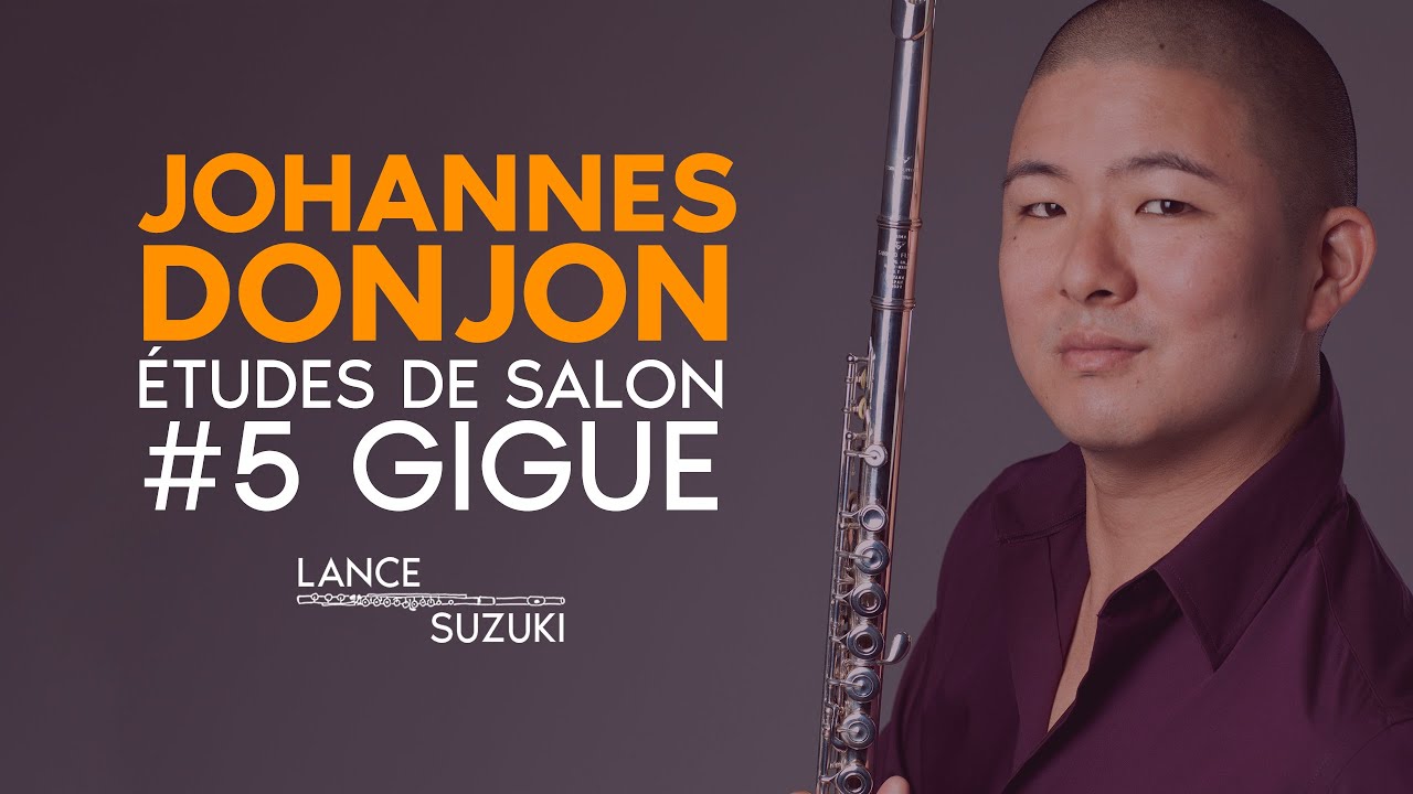 Lance Suzuki plays Donjon's Gigue from Etudes de Salon (#5)