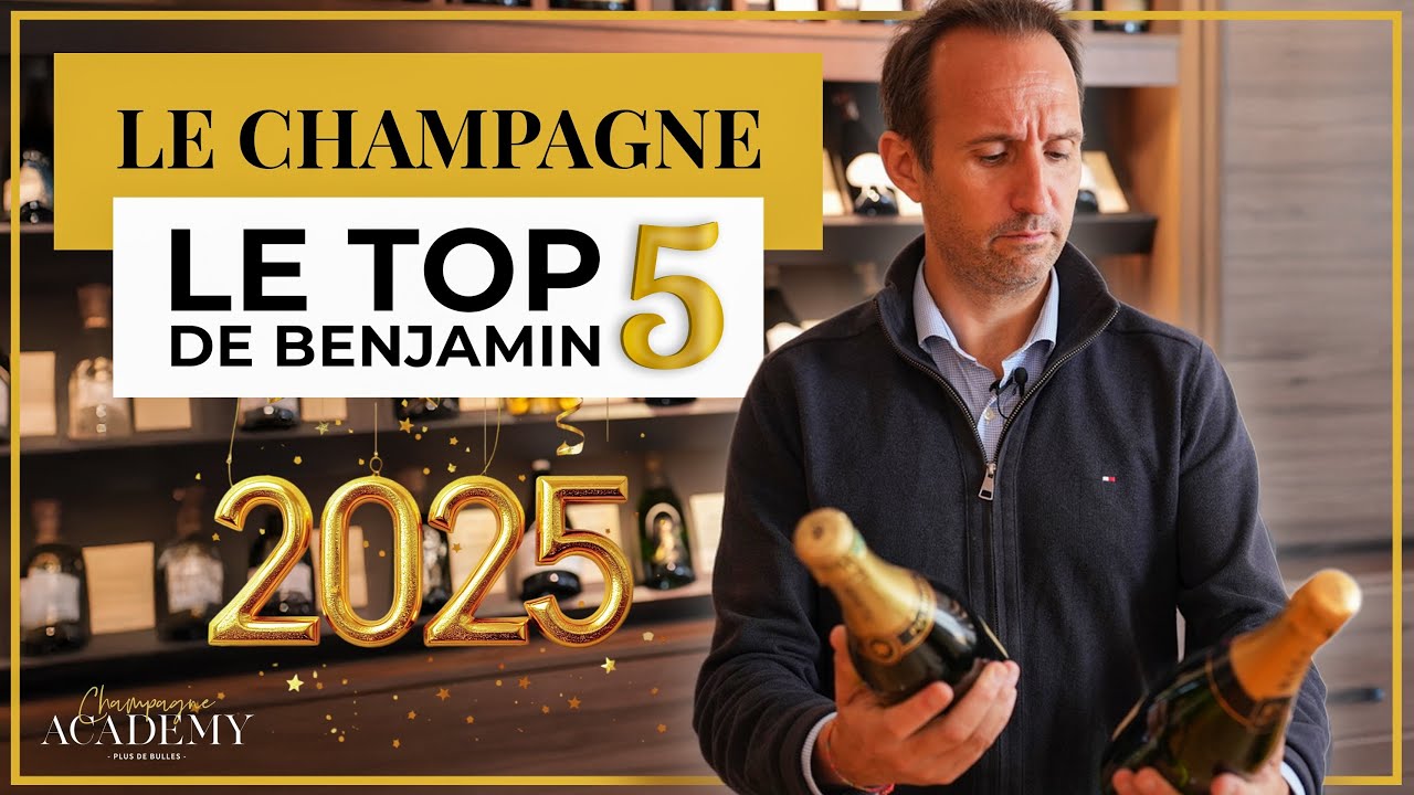 Top 5 des meilleurs champagnes dégustés en 2025 (BSA) 🥂