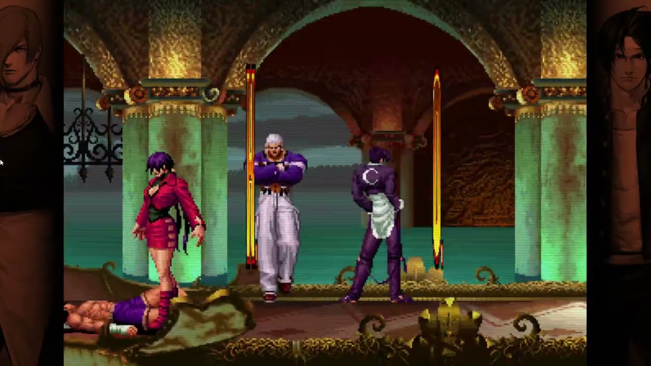 [킹오브98UMFE] 오랜만에 하는데 이인간 기스.크라우저.클래식 유리 상대만으로도 잘만돼면 좋겠다ㅋㅋㅋ