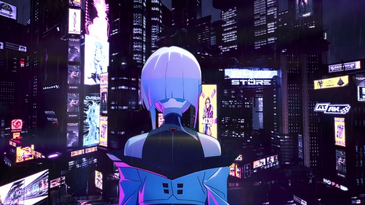 ✨calm your soul... 1Hr melancholic cyberpunk ambience for relax to