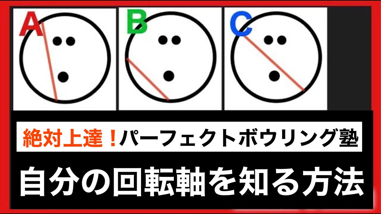 『P133』自分の回転軸を知る方法【絶対上達！パーフェクトボウリング塾】