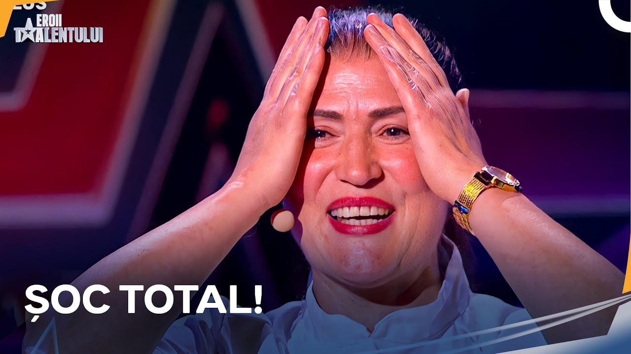 Bucătăreasa Cu Voce De Aur Care A Redus Sala La Tăcere! | Romanii au Talent