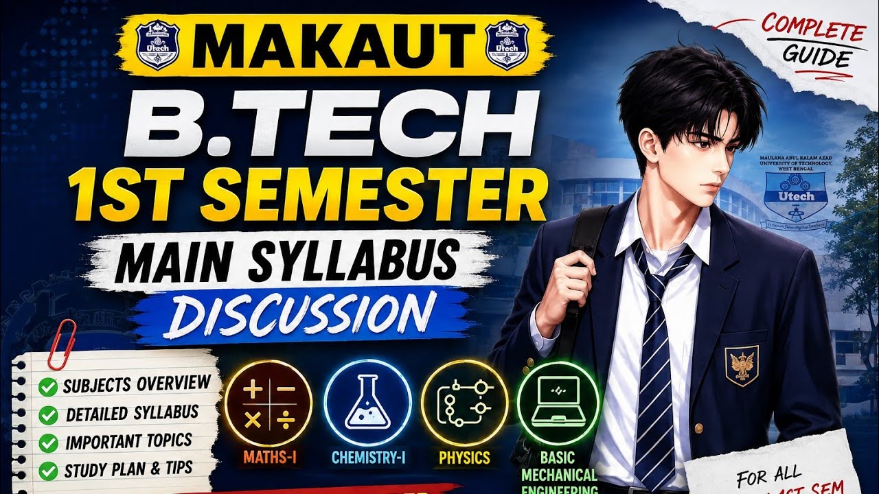 Btech 1st Sem new NEP Syllabus Discussion[Part-1]