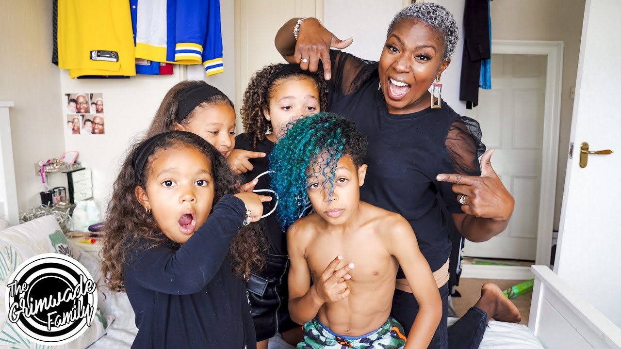 OMG!!! WE DYED OUR SONS MIXED HAIR ELECTRIC BLUE!!!