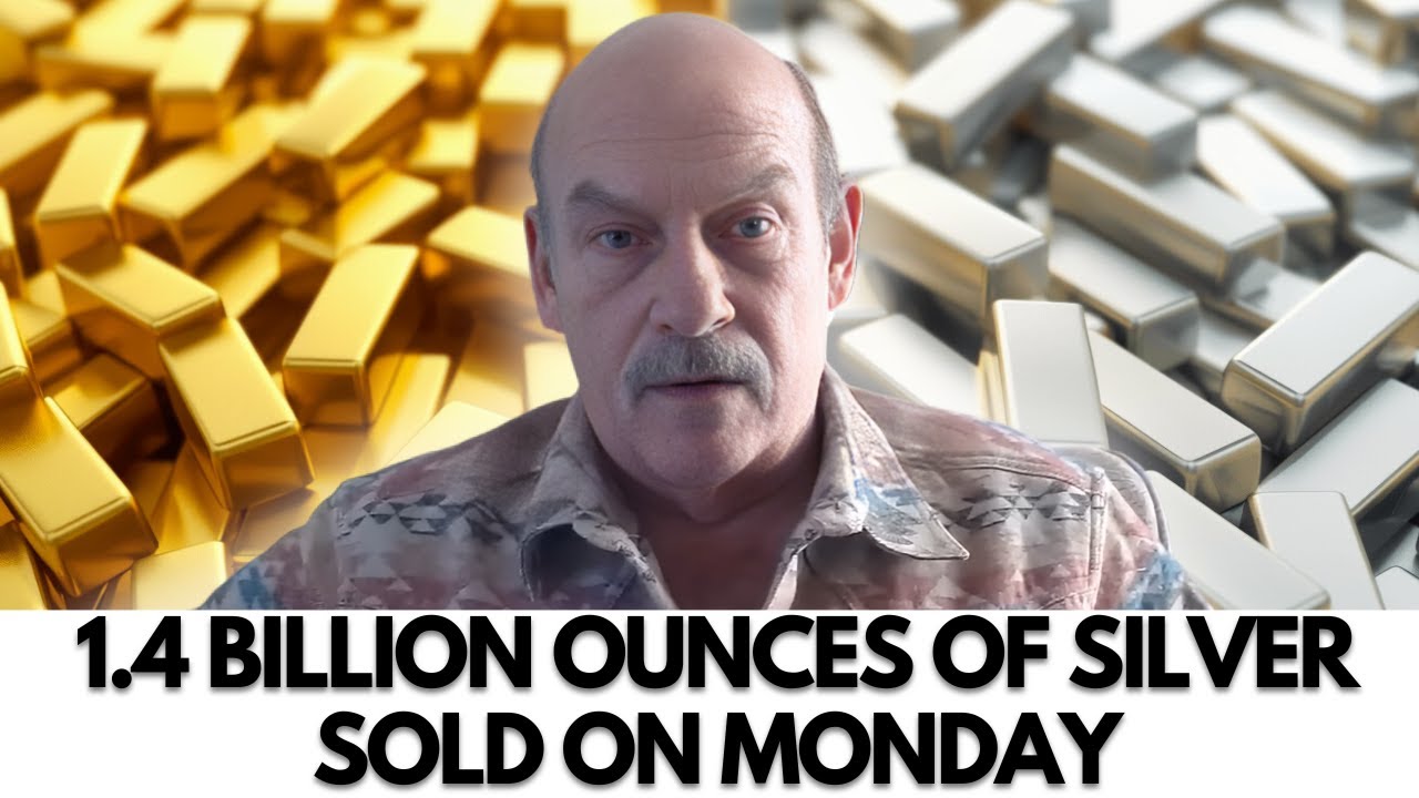 SILVER ALERT: 1.4 Billion Ounces Sold Monday - The Greatest Squeeze Ever | Bill Holter