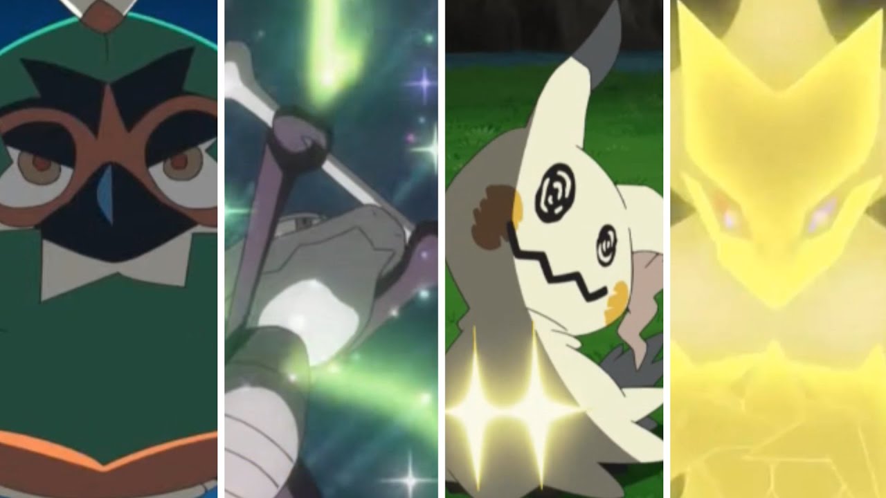 All Z-Moves in Pokémon Sun and Moon Anime/Mangá/Games - Definitive Edition (2025)