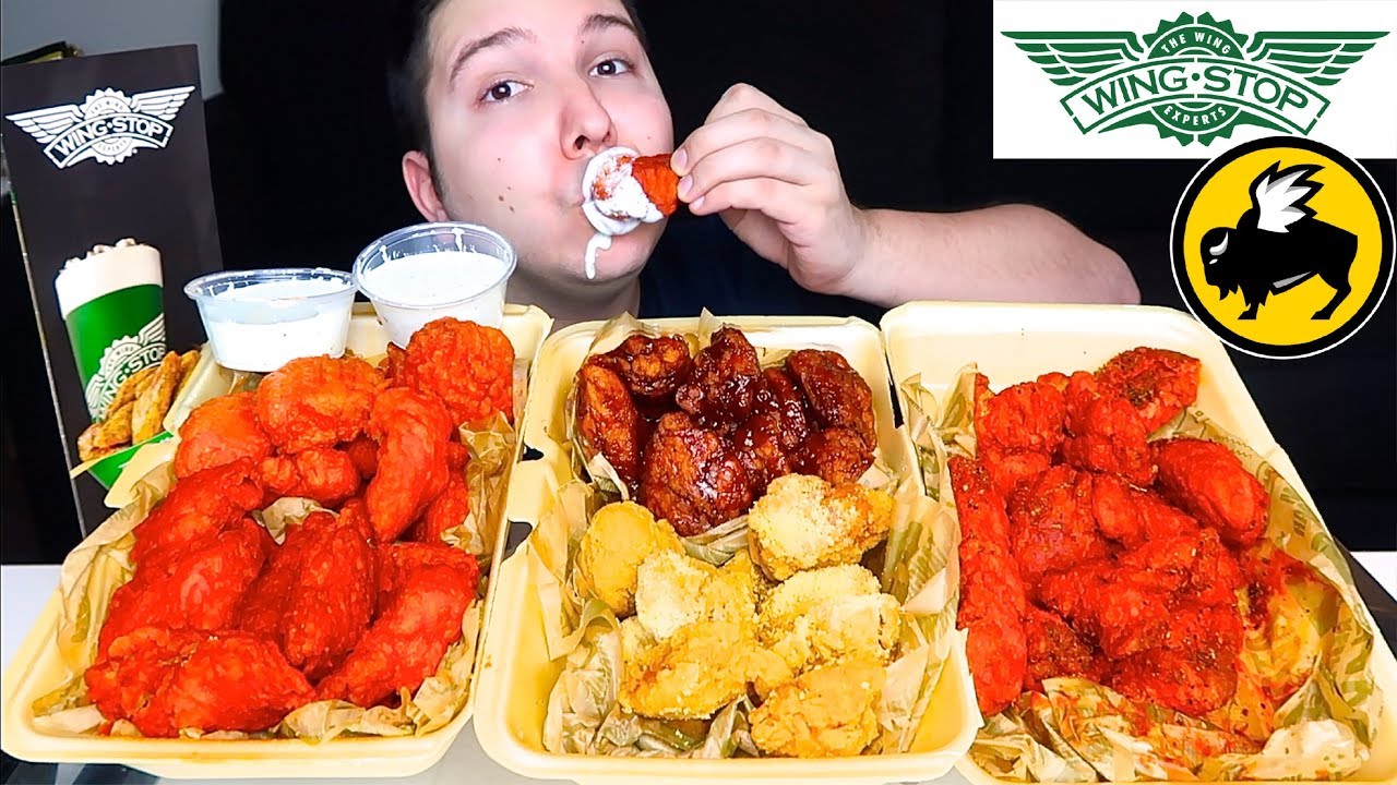 Wings Challenge • 5,937 Calories • MUKBANG