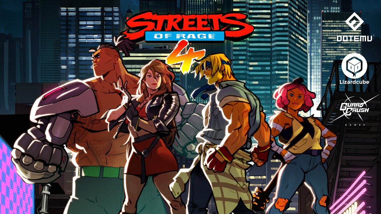 Streets of Rage 4 (Dotemu, Lizardcube, Guard Crush Games)