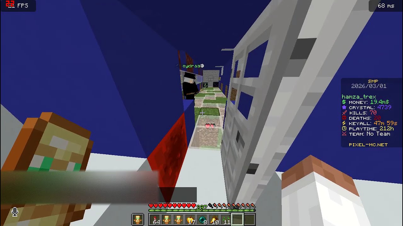 ما توقعت الفخ الي عملوه فيني في سيرفر بكسل  pixel-mc minecraft
