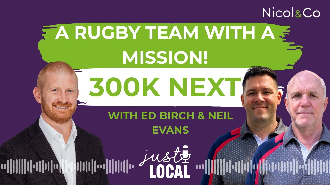 The Rubgy Cancer Chairty that just keeps growing | Nags Charity Barbarians | Just Local Podcast