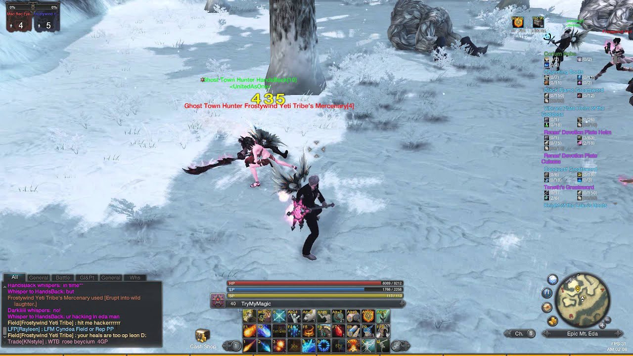 RaiderZ Crawler Server: UnitedAsOne leader hacker HandsBack