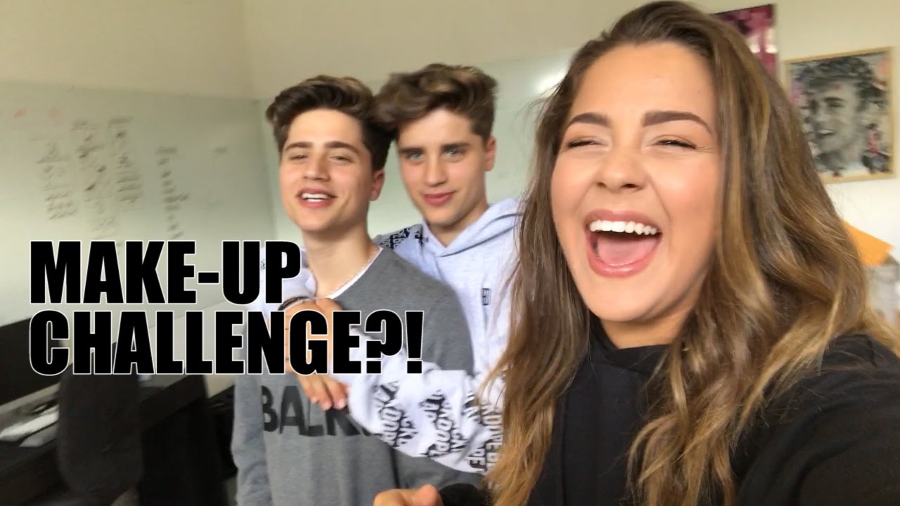 MAKE-UP VOICEOVER CHALLENGE W/ THE MARTINEZ TWINS!!!