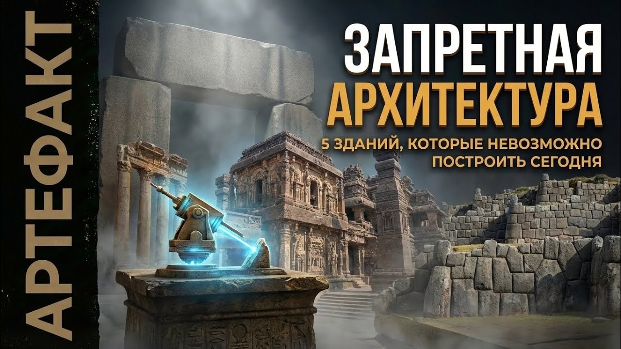ПОЧЕМУ ЭТО НЕВОЗМОЖНО ПОСТРОИТЬ СЕГОДНЯ? 5 артефактов запретной истории.