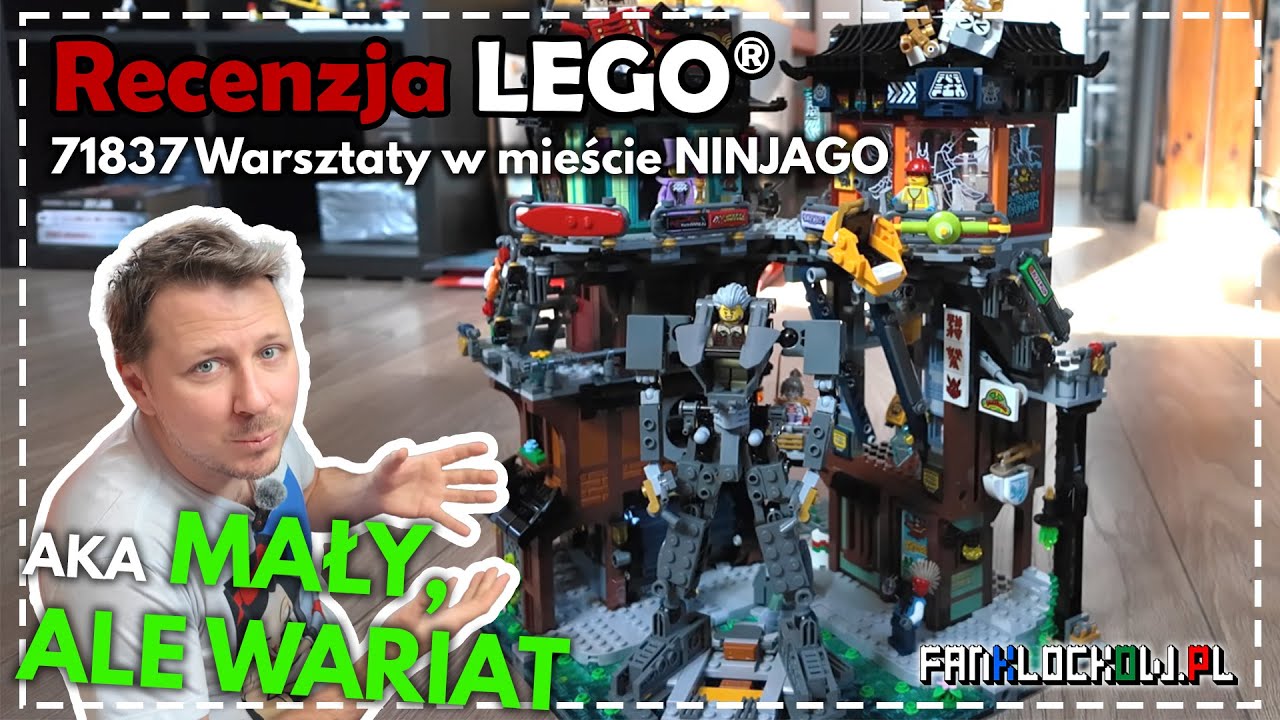 Recenzja: LEGO&reg; 71837 Warsztaty miasta NINJAGO