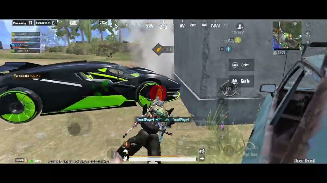 Solo 10 kills in 40k semies💪😎|| New Team, New form😶‍🌫|| #battlegroundsmobilelndia #bgmi 