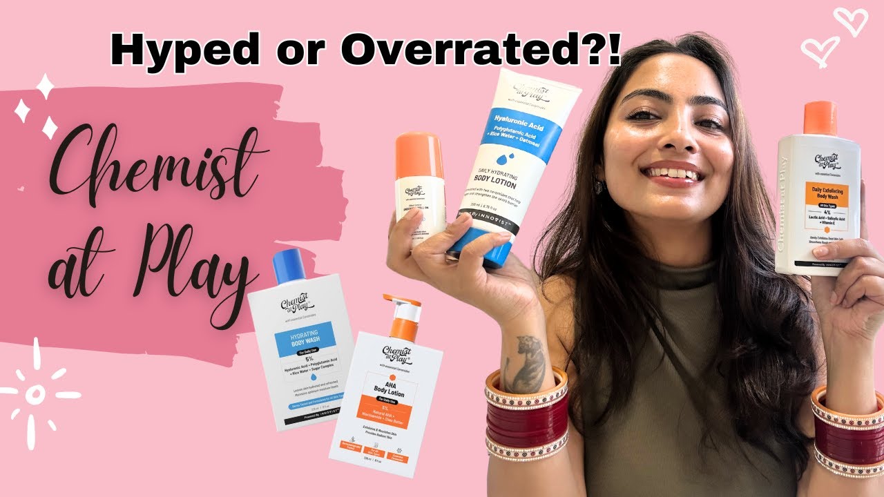 Chemist at play Honest Review | Body Wash, Lotions & Roll ons | Testing Viral & Bestseller products