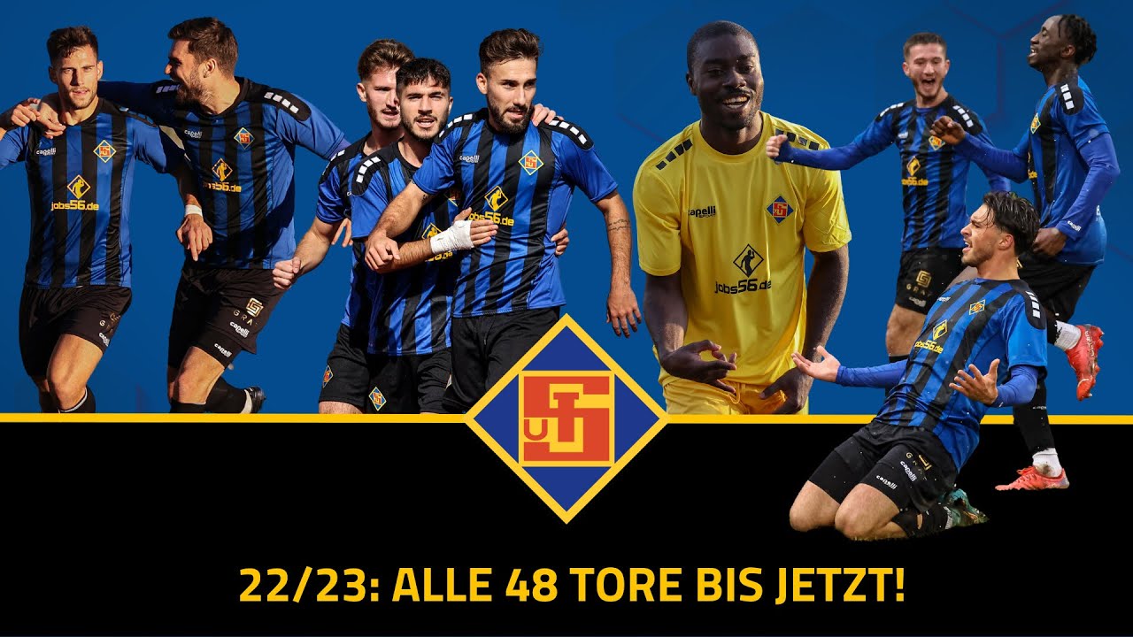 21 SPIELE! 48 TORE! 🔥 | Alle Tore der TuS Koblenz | Juli - Dezember 2022 🔵⚫💥
