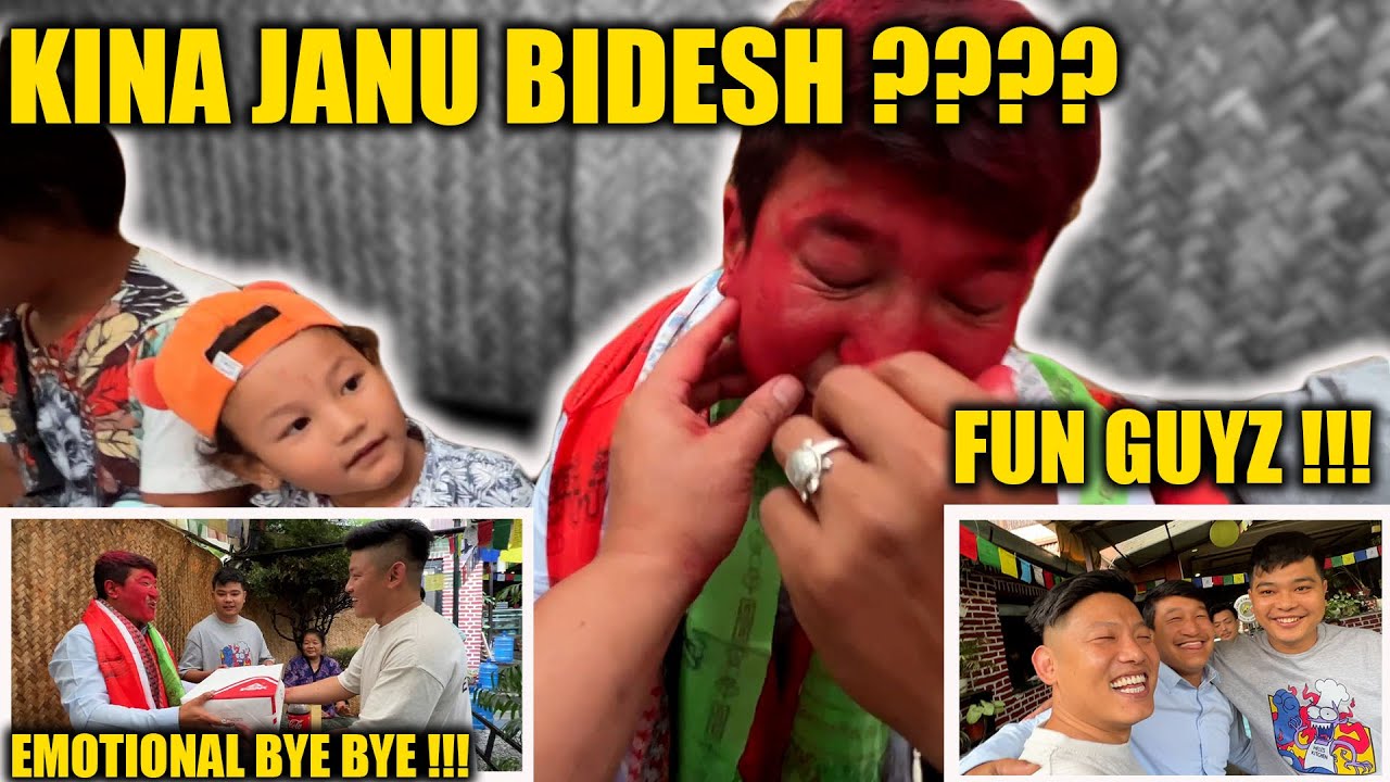 BIRAJ SAN EMOTIONAL BYE BYE EMOTIONAL FAREWELL !!! EVERYONE CRIED !!! YEHI PAL TO YAAD AAYENGE !!!