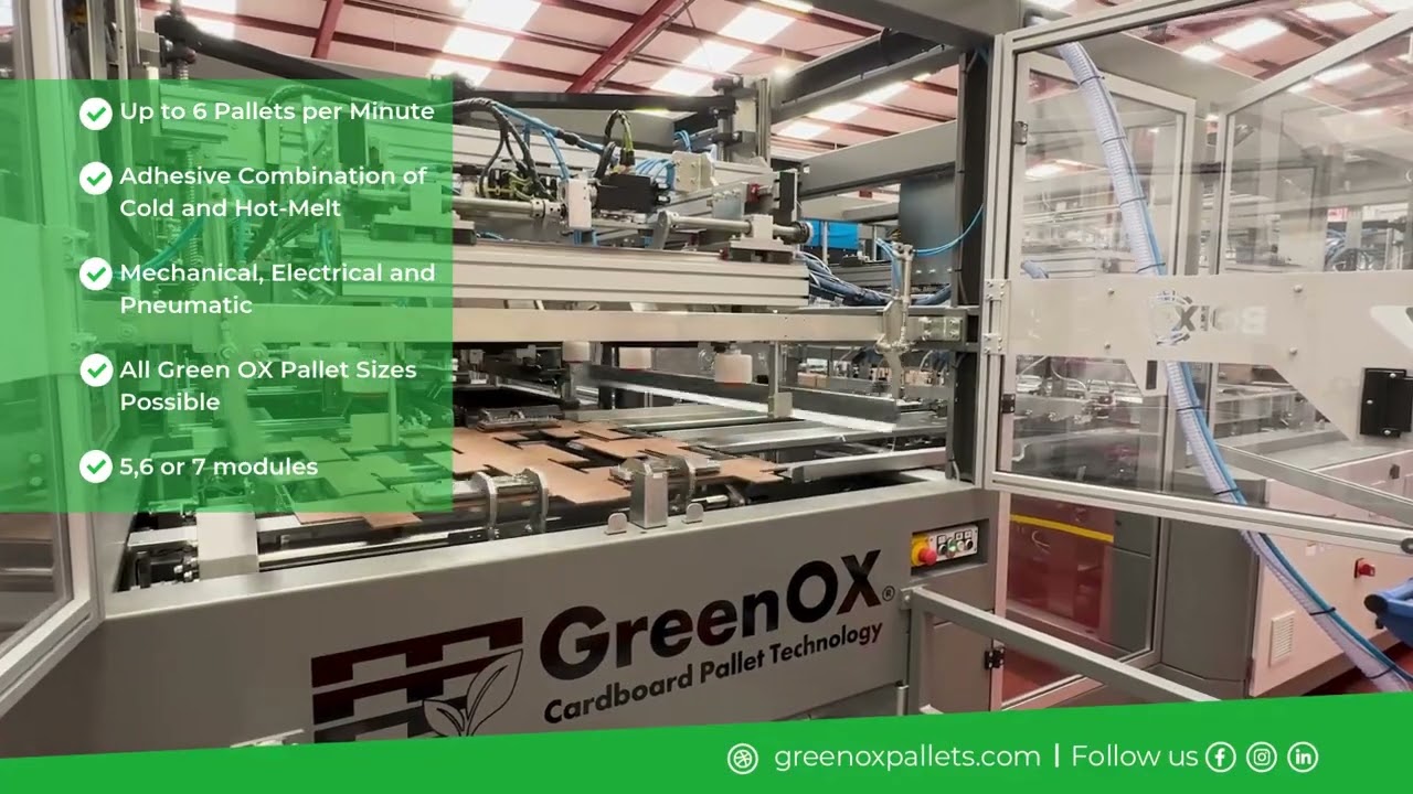 Boix Automatic Cardboard Pallet Machine &ndash; High-Speed & Versatile!