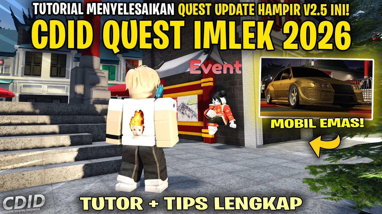 HOW TO COMPLETE THE CHINESE NEW YEAR 2026 QUEST UPDATE CDID V2.4.0.5 - CDID V2.4.0.5 Roblox