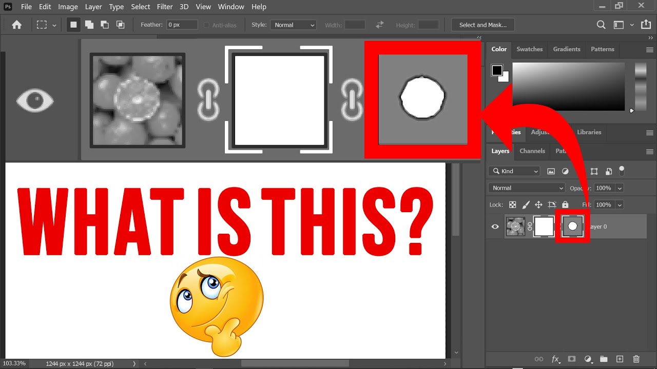 photoshop layer mask vs vector mask | vector mask invert | photoshop layer