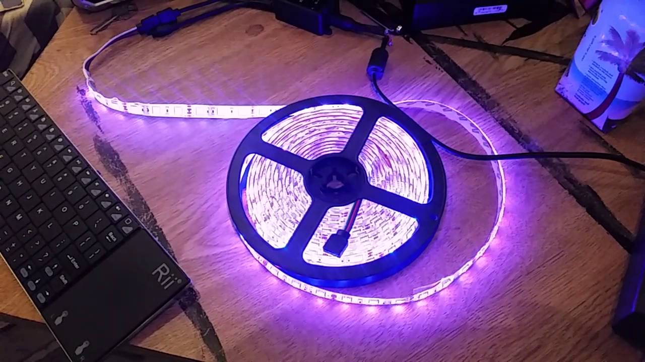 Sound activated led strip
