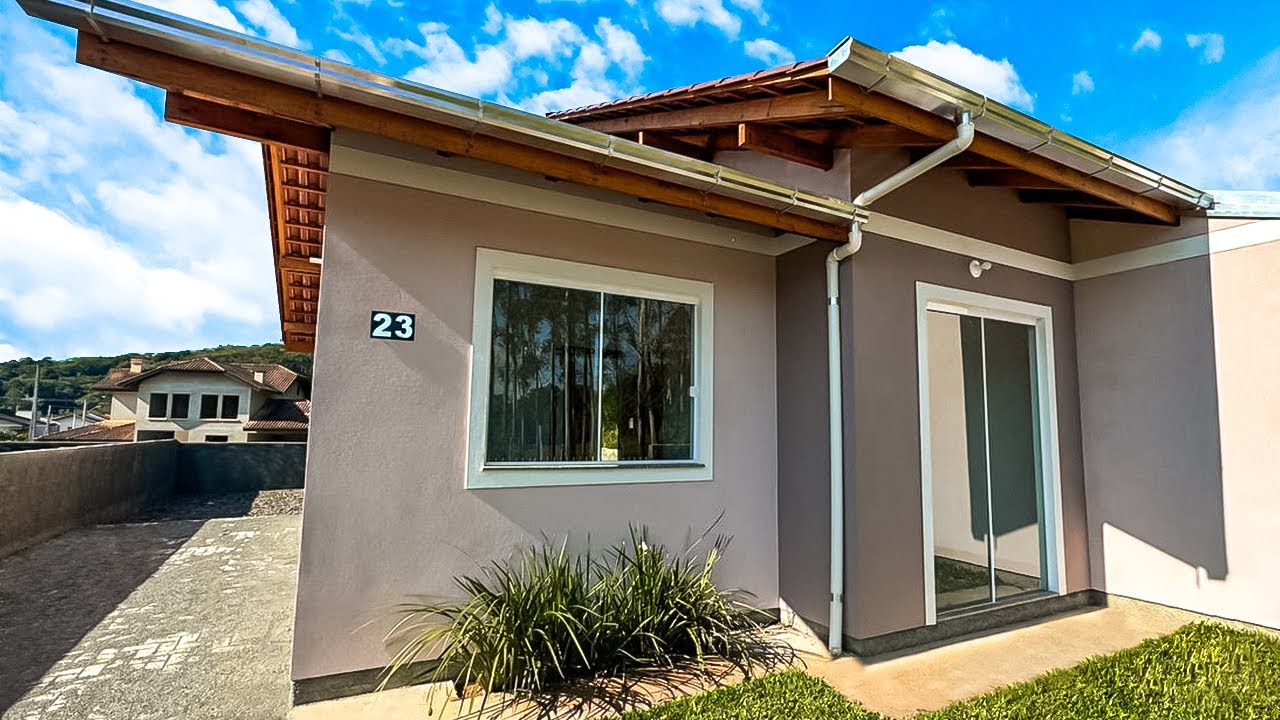 CASA POPULAR MODERNA ECONÔMICA COM 42,60 M² DE 2 DORMITÓRIOS FINANCIADA PELO MINHA CASA MINHA VIDA