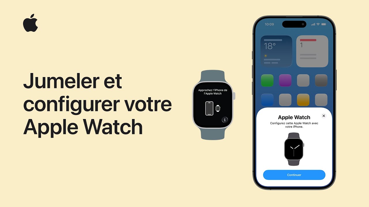 Jumeler et configurer votre Apple Watch | Assistance Apple