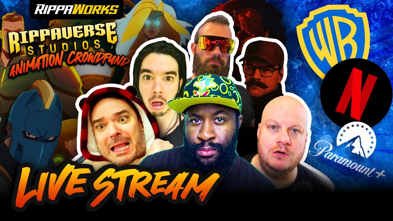 Streaming W/ Bros (@HeelvsBabyface, @DanVasc, @Drunk3PO,  & @Xwing5 | Help Fund Rippaverse Animation