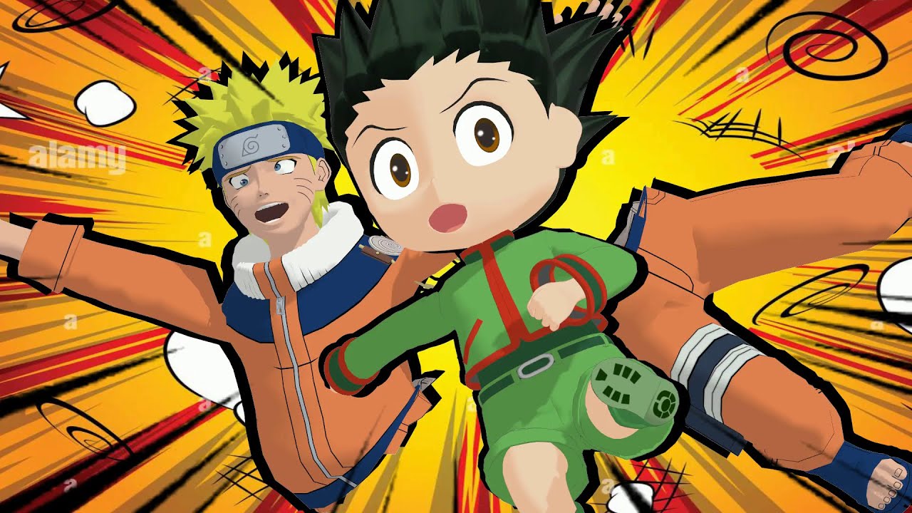 Gon Coupe En Deux Naruto Sur Ce Jeux 😂😅
