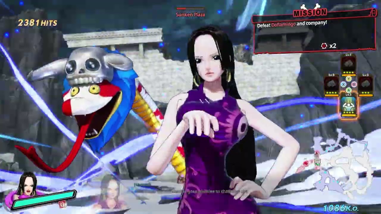 ONE PIECE PIRATE WARRIORS 4 | Gameplay | Character :  Boa Hancock