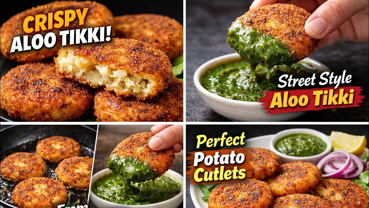 Potato Snacks Recipe By CookingYouLike | Aloo Ki TikkiRecipe | Easy Homemade Snacks