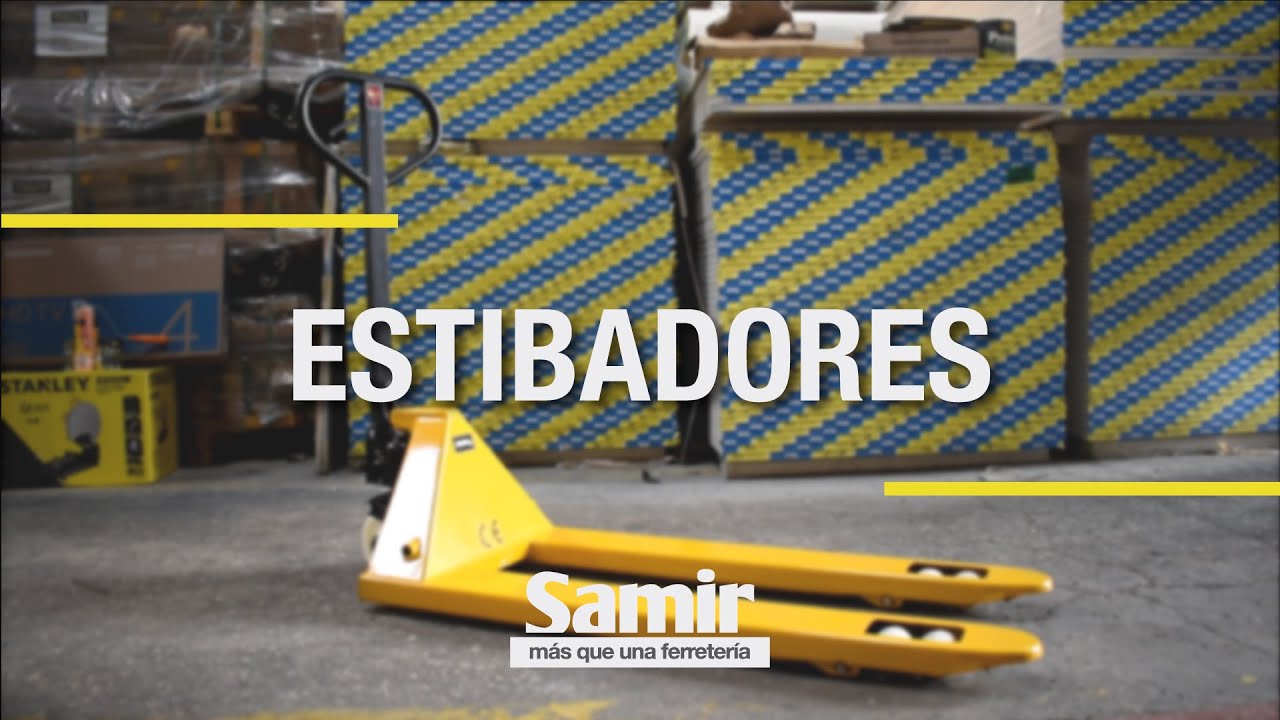 Estibador manual de 2000 Kg (2 toneladas) - Ferreter&iacute;a Samir