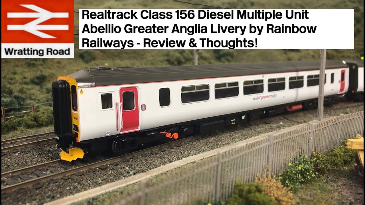 Realtrack Class 156 - Abellio Greater Anglia Livery from Rainbow Railways | Review & Thoughts