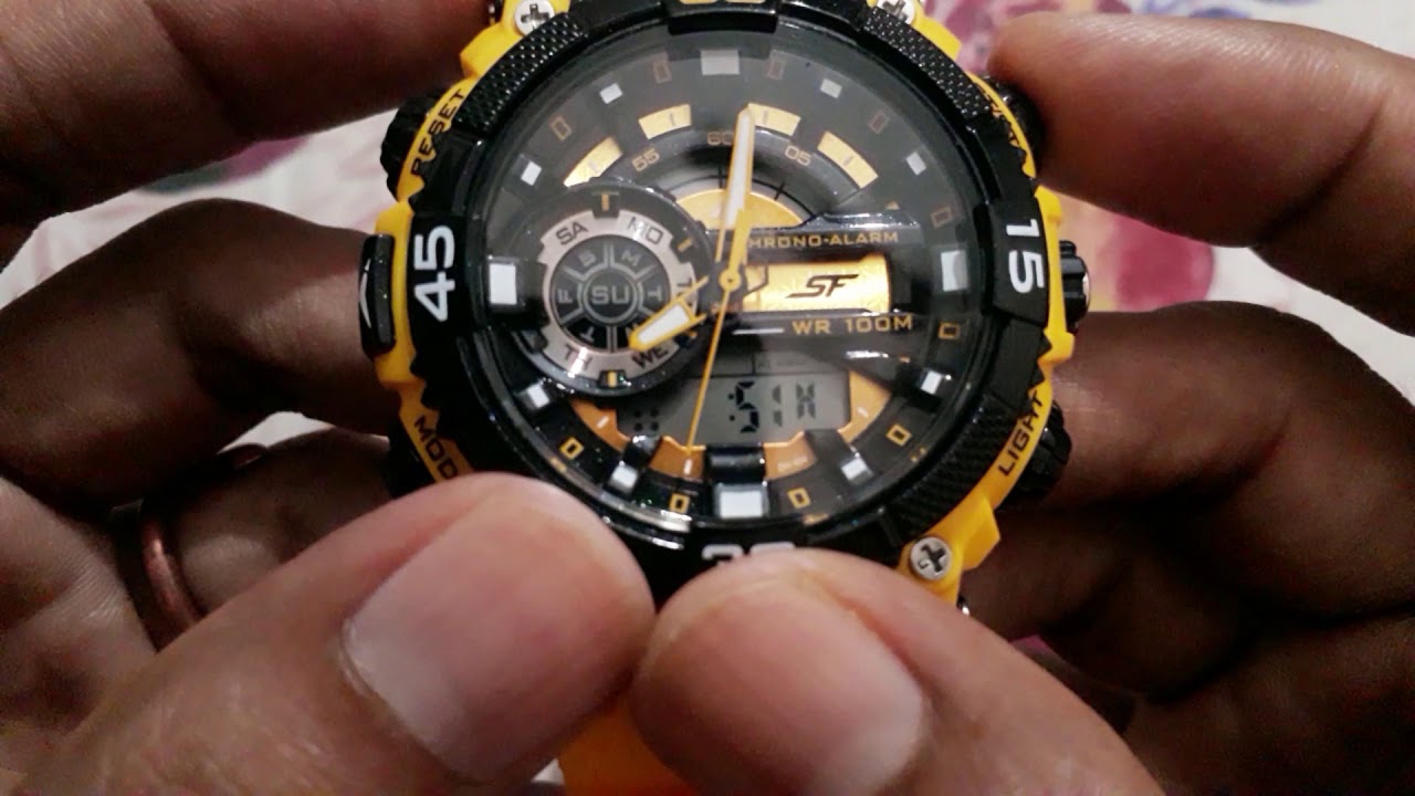 Set Digital-Analog time in Sonata Fibre (SF) NM7707PP05 / NL77070PP05 | 24 hr | 12 hr |AM-PM |