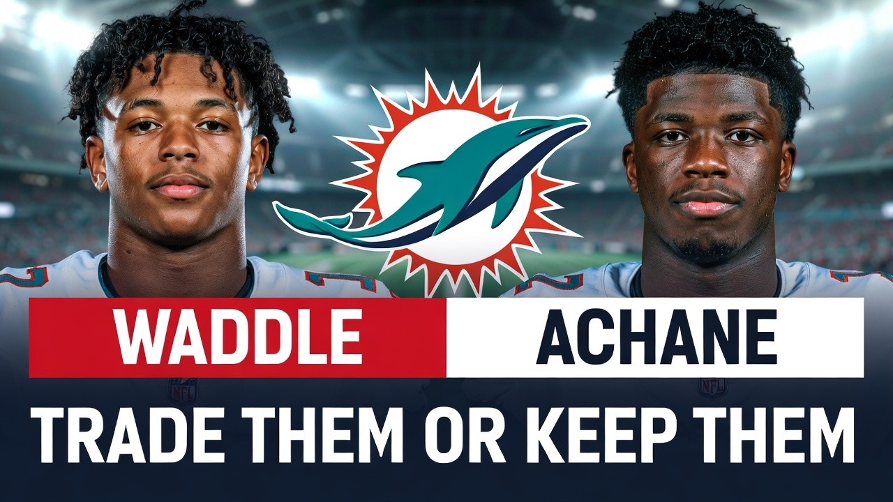 JUST NOW : Miami Dolphins INSANE Trade Rumors EXPLODE – Waddle & Achane on the Block?! 😱