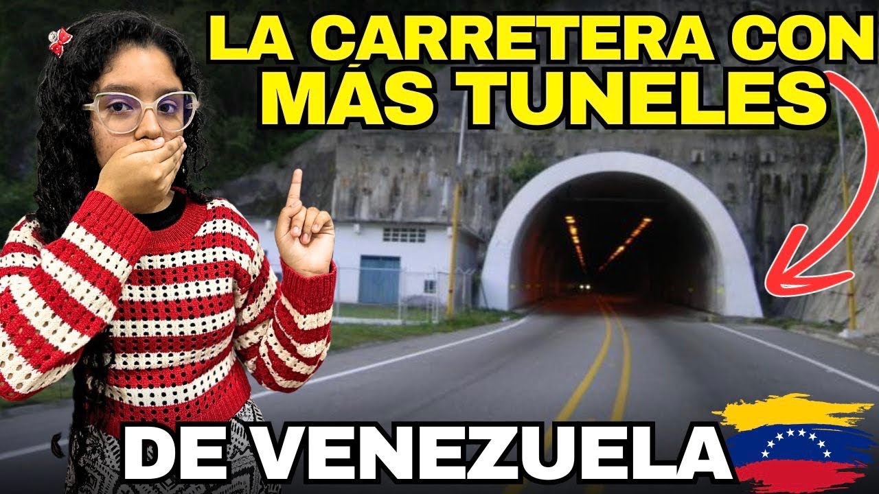 ASÍ está LA CARRETERA con más TÚNELES de VENEZUELA 🇻🇪 EL VIGIA-MÉRIDA