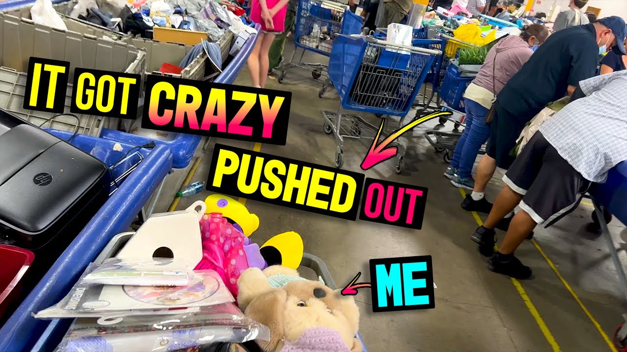 EVERYONE WENT NUTS when this Bin Hit the Floor and PUSHED ME RIGHT OUT! 35lb HAUL!