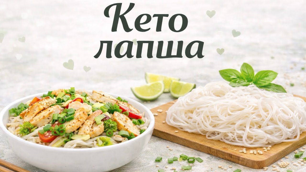 Кето лапша 